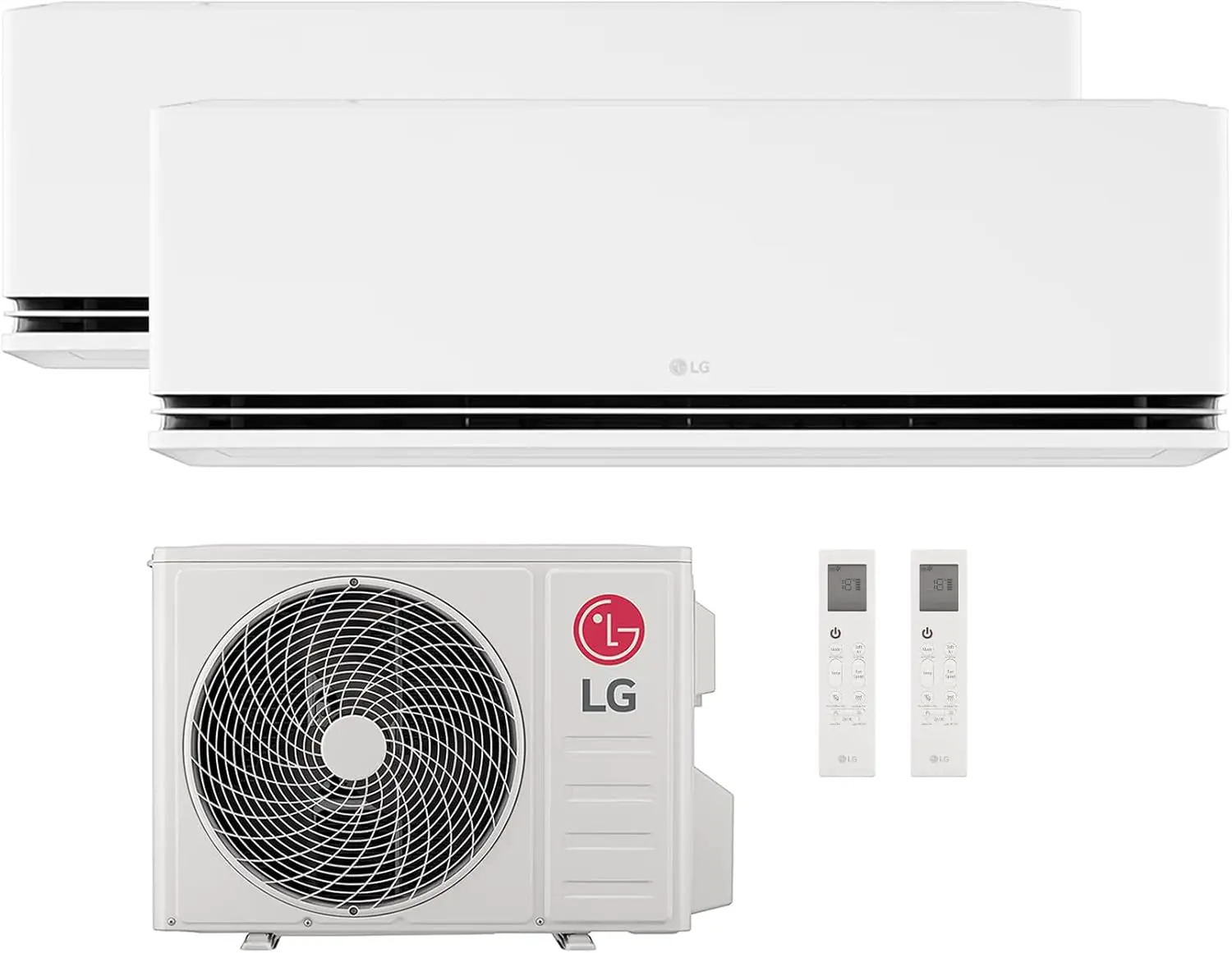 LG Klimaanlage Double Split DualCool Deluxe WiFi 9000 + 9000