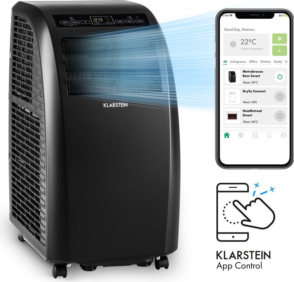 Mobile Klimaanlage Klarstein 25 m² Nachtmodus